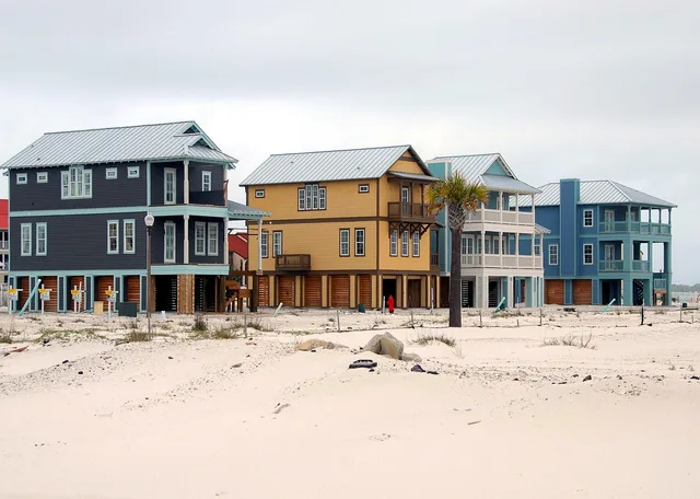 beach homes, construction, industry, florida, usa, tropical climate, multi family, beach, sand, landscape, architecture, mortgage, building, house, vacation, summer, residential, coast, outdoors, sky, exterior, estate, real, new, florida home, modern, nature, water, housing, property, residence, ocean, coastal, buy, sell, for sale, realtor, real estate. What US short-term rental insurance leaves out of a standard homeowners policy